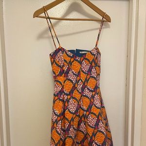 Zara backless spaghetti strap mini dress